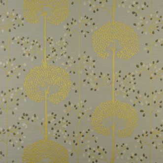 Moonseed, Chartreuse - Fabric Only